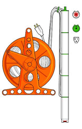 150 foot Hurricane 12 volt water pump 